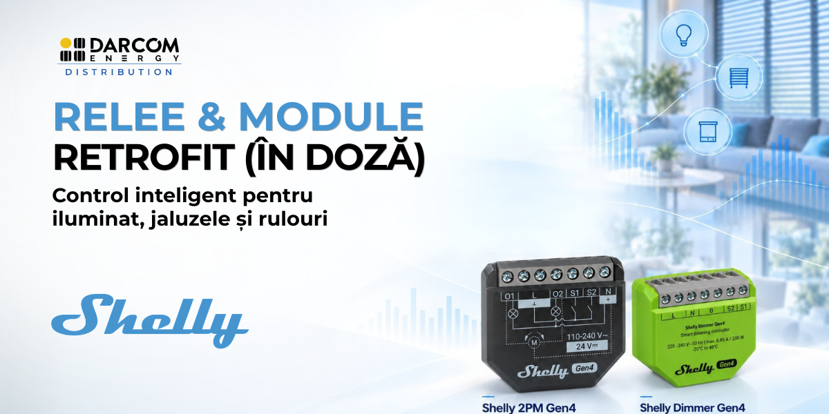 Relee și module retrofit Shelly Relee și module retrofit Shelly