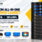 Sistem hibrid trifazat Darcom All-in-One 18 kVA