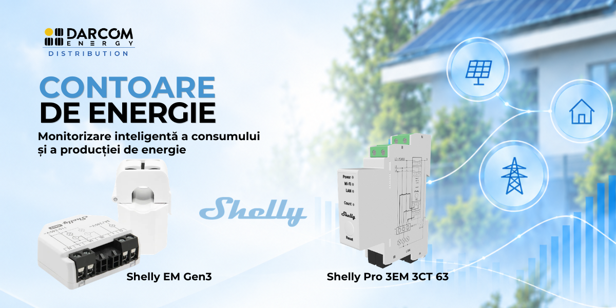 monitorizarea consumului și producției energetice Shelly